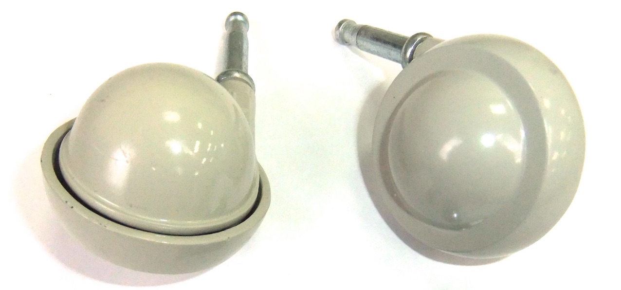 Bed base castors