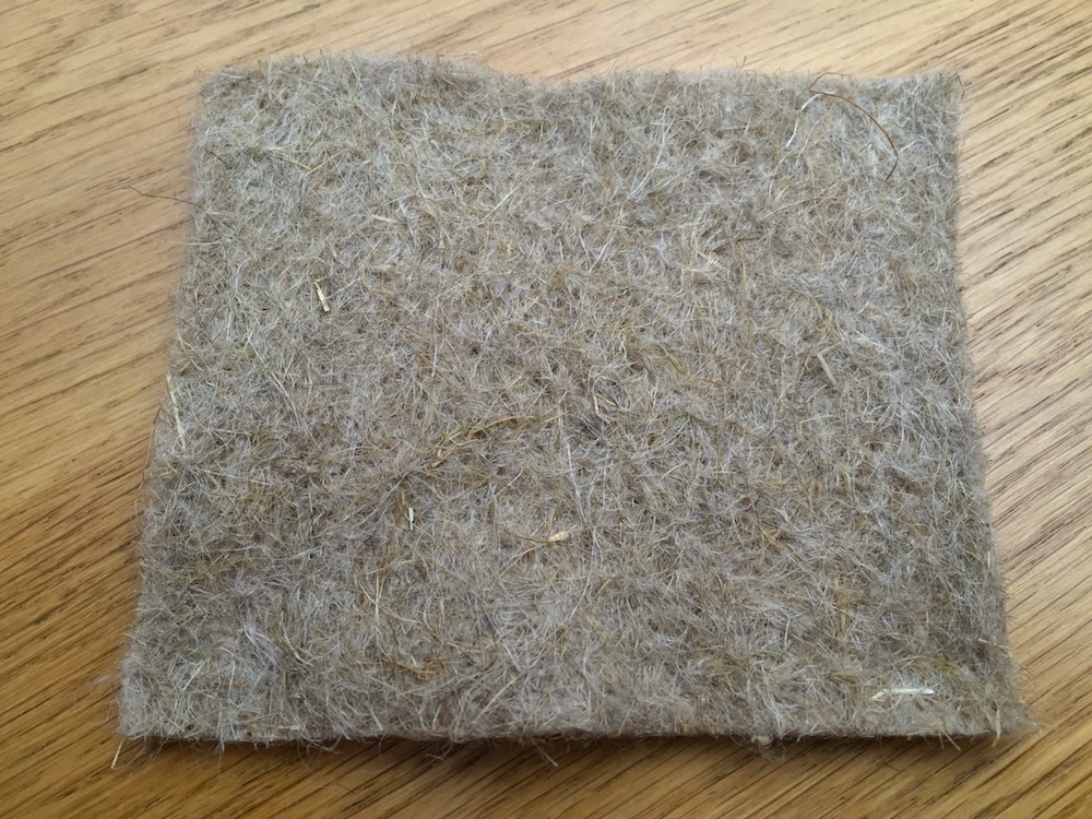 Natural flax fibre