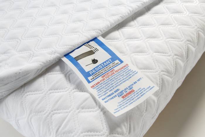 Cot mattress John Ryan By Design 10 fire retardant