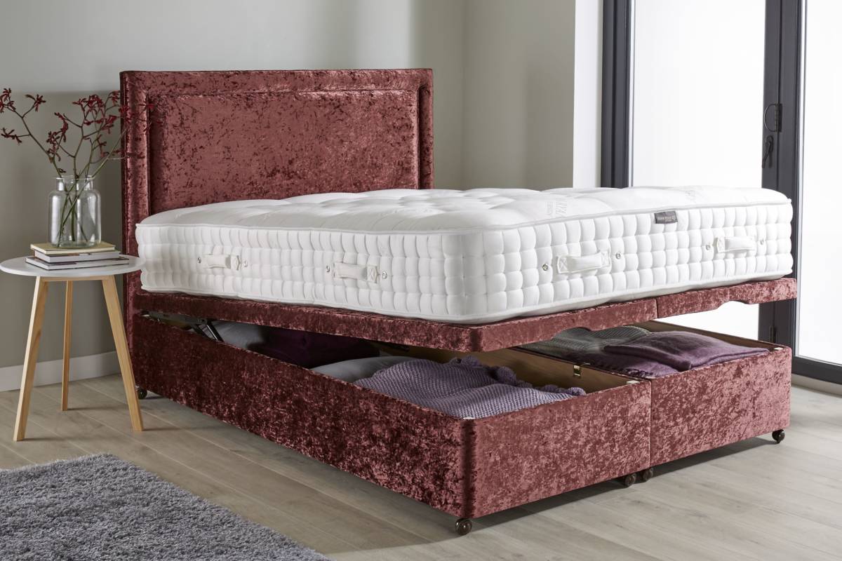 Aubergine Crush Ottoman Mattress Base