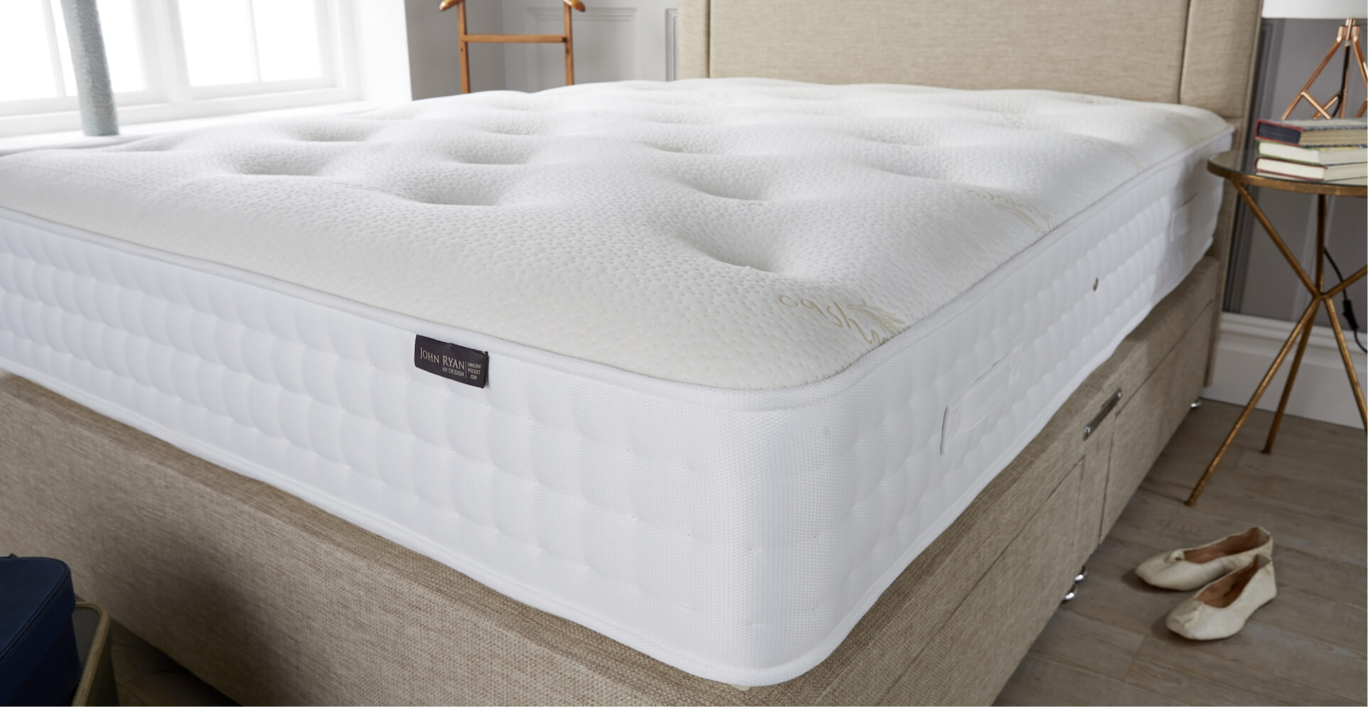 A hypoallergenic mattress from John Ryan By Design