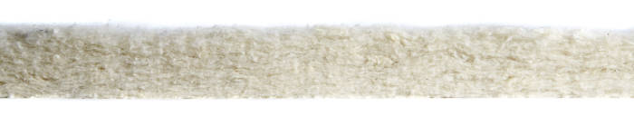 Bonded wool and cotton mattress fibres