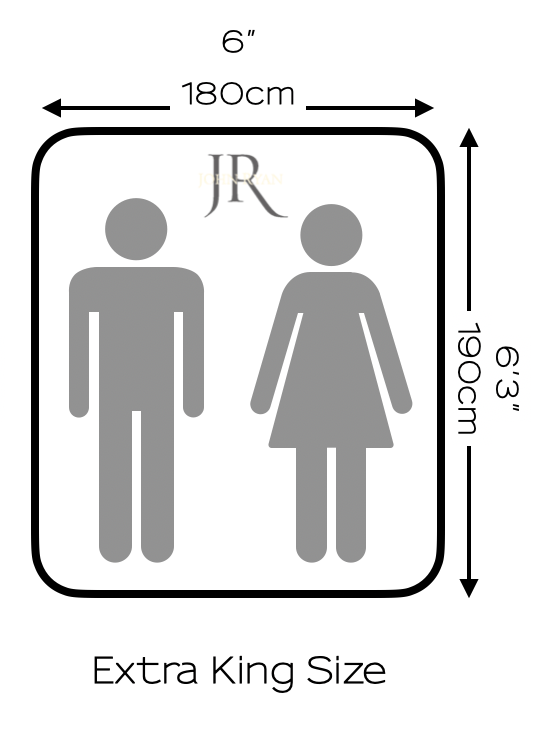 Extra king mattress and bed sizes UK