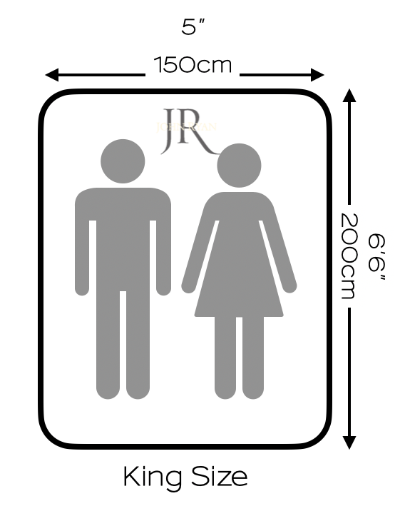 King size bed and mattress sizes UK