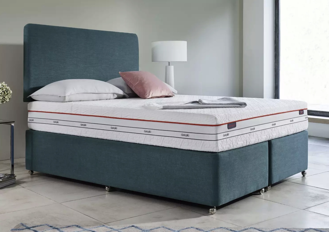 The Dunlopillo latex mattress