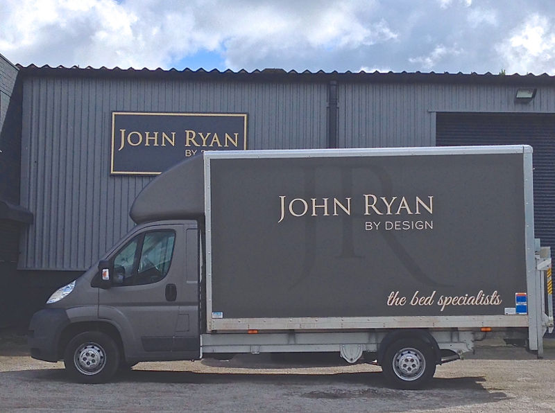 John Ryan By Design Delivery van