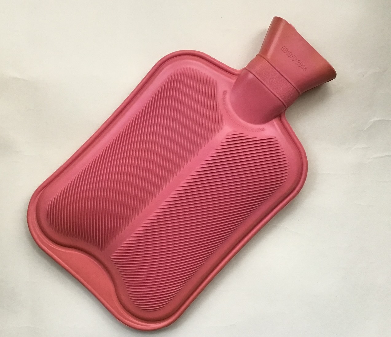 A hot water bottle