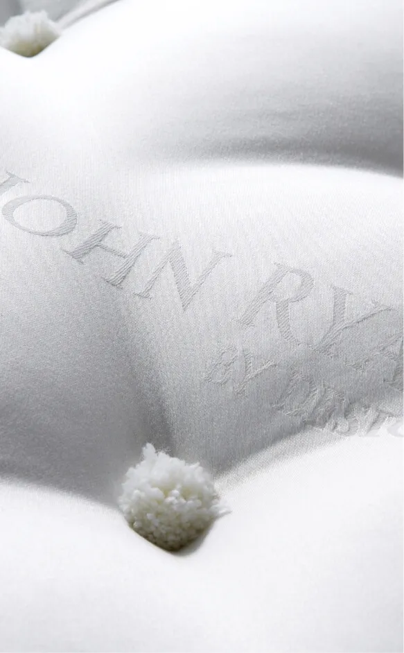 Artisan tailored 2000 pocket sprung mattress close up