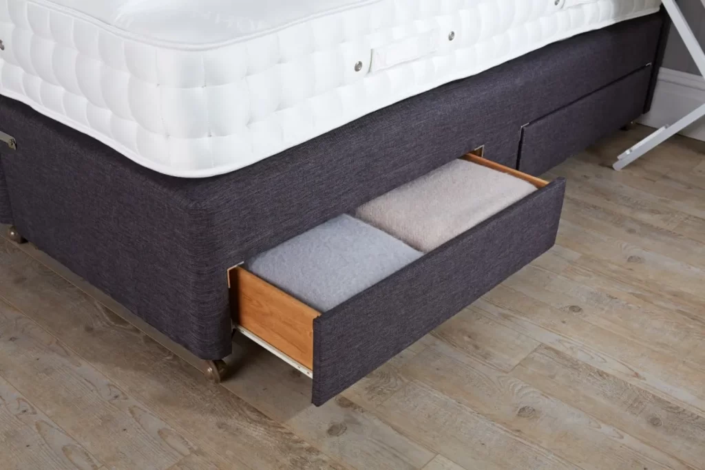 Artisan 4 medium firm mattress drawer divan base