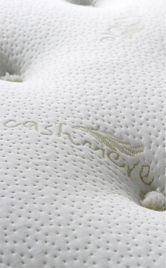 Close up of Origins Pocket 1500 mattress covering