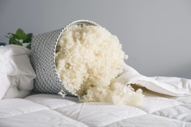 Wool duvet cover