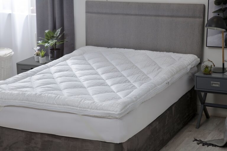 Double fill mattress topper