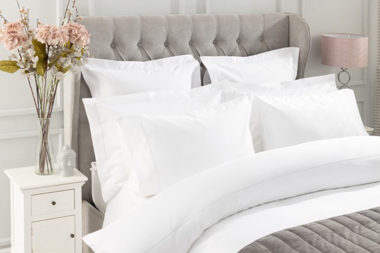 Artisan Luxury Egyptian cotton Bedding in white