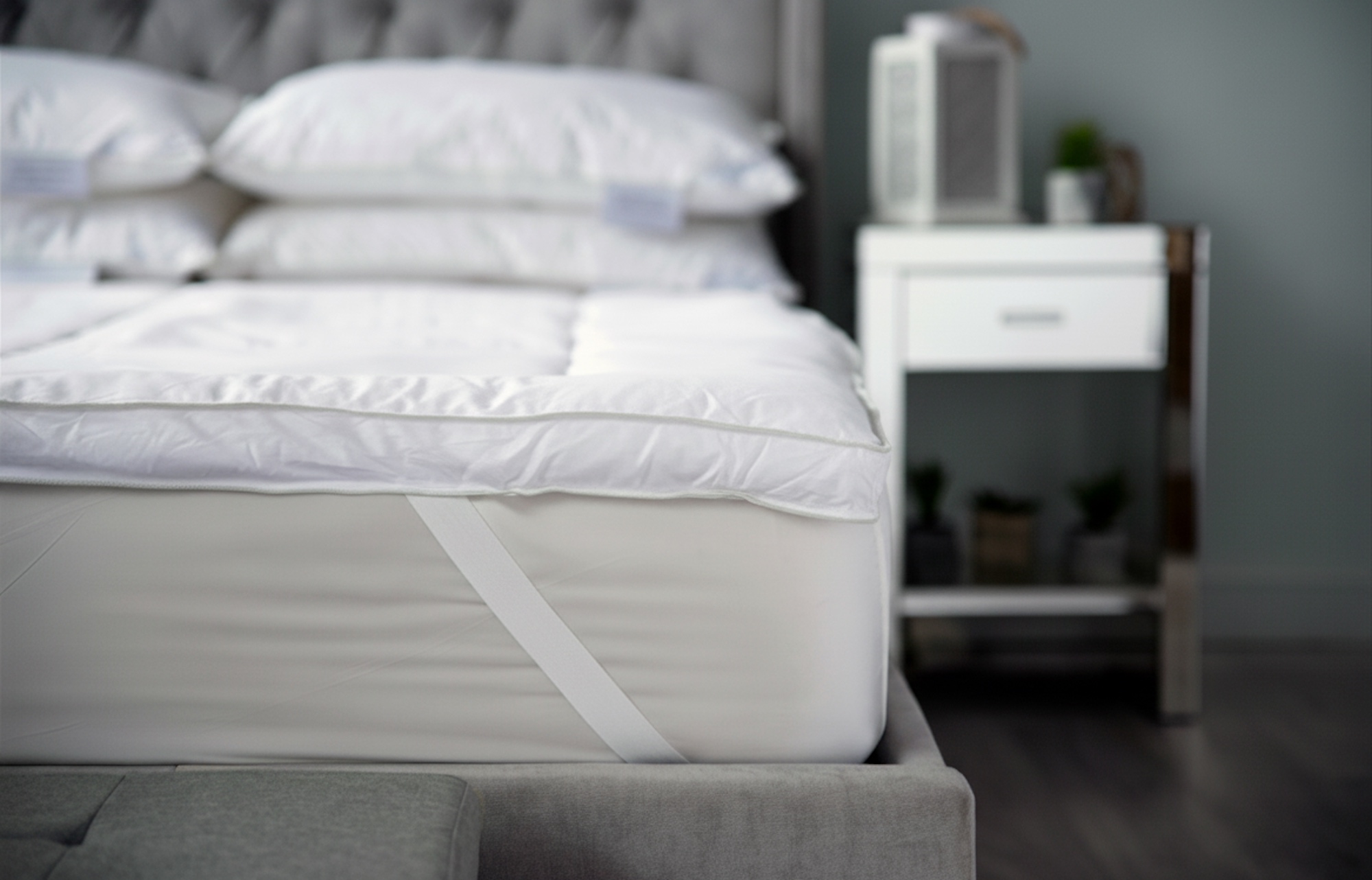 Silk mattress topper