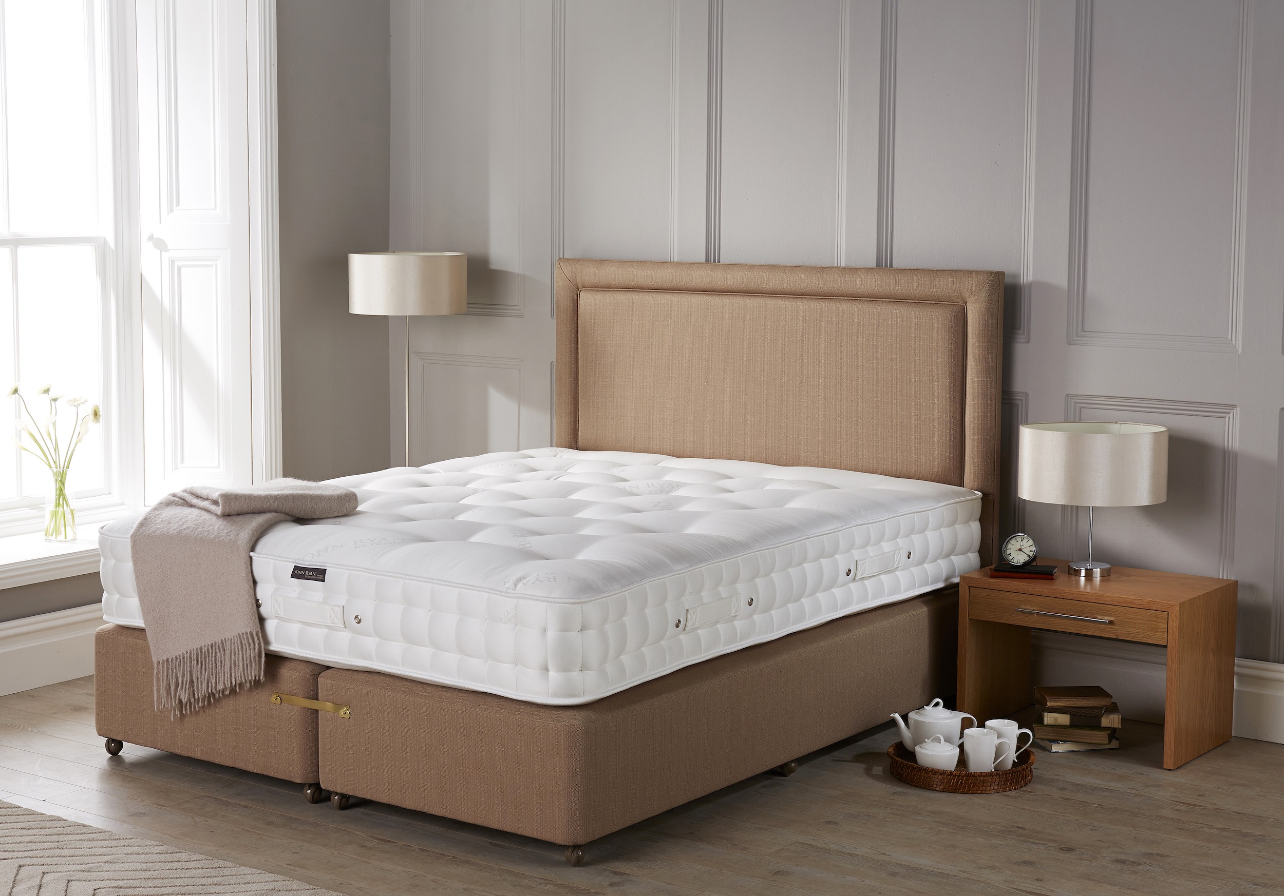 Zip And Links Beds Mattresses, King Size Bed With 2 Separate Mattresses
