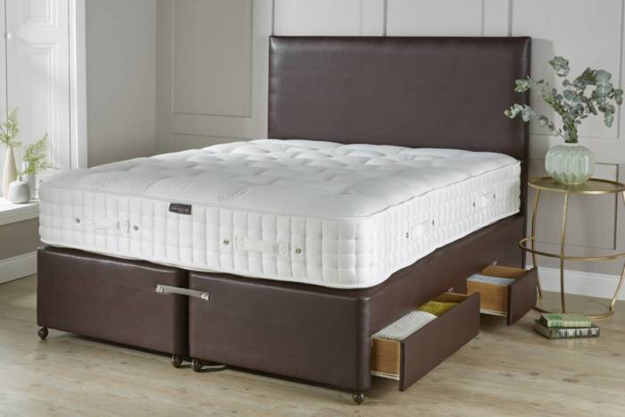 contemporary platform divan bed