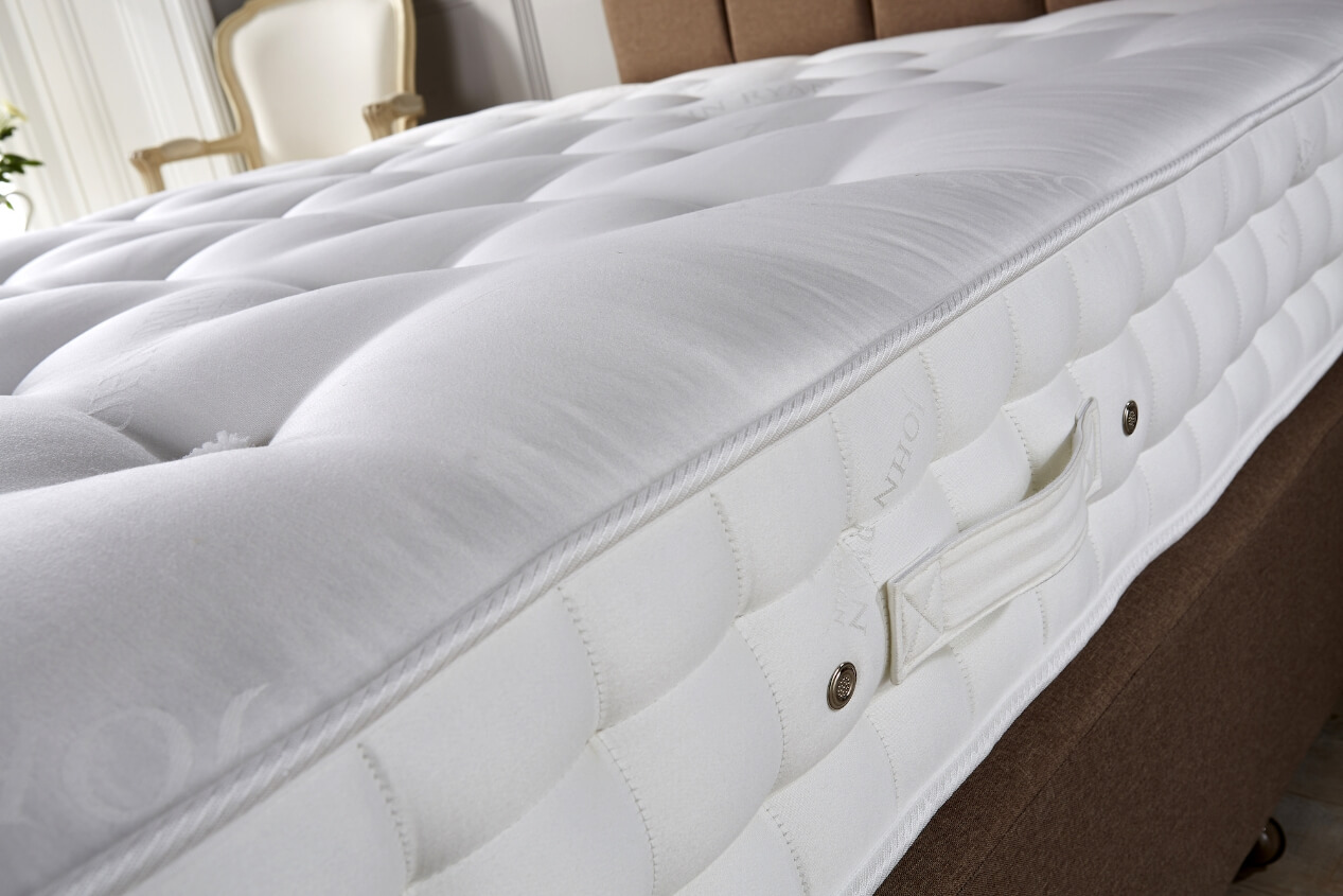 Polycotton mattress protector for 3' x 6'6" bed 90cm x 200cm bed 10" depth 
