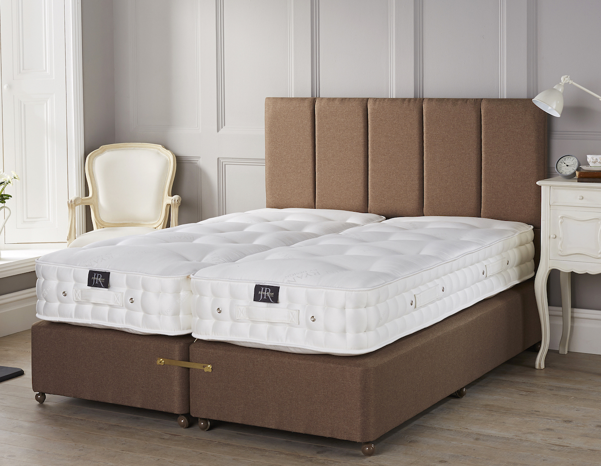 Single bed Network Orthopedic 100x190 Iron slats Narrow mattress 