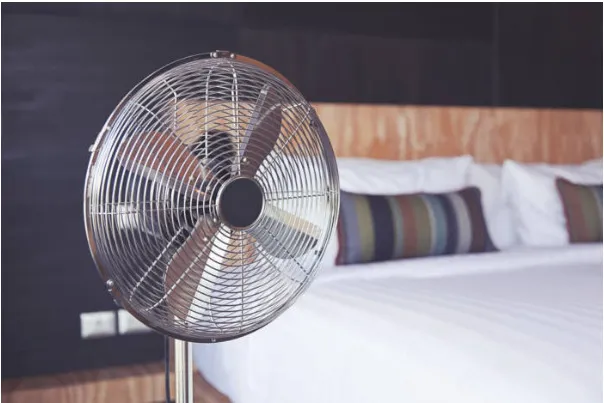 A fan can be a great way to cool down at night